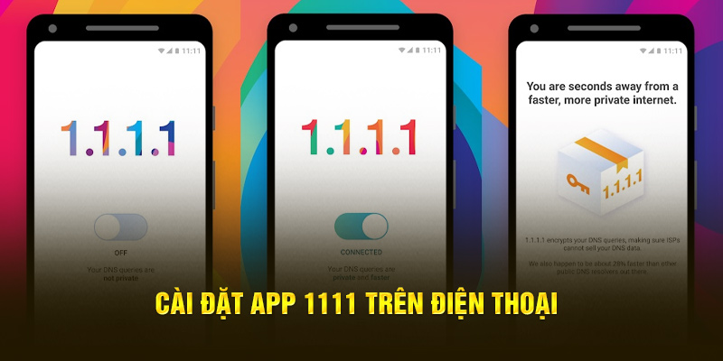 Cài đặt app 1111 trên điện thoại